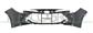 FRONT BUMPER-BLACK-SMOOTH FINISH TO BE PRIMED-WITH PDC AND PARK ASSIST-WITH HEADLAMP WASHER CUTTING MARKS HOLE