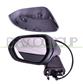 DOOR MIRROR LEFT-ELECTRIC-HEATED-PRIMED-WITH LAMP-FOLDABLE-WITH BLIS-CONVEX-CHROME-9 PINS