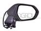 RETROVISORE DESTRO-ELETTRICO-NERO-TERMICO-CON FANALE-CONVESSO-6 PINS