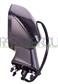 DOOR MIRROR LEFT-ELECTRIC-BLACK-HEATED-WITH LAMP-CONVEX-CHROME-6 PINS