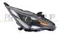 HEADLAMP RIGHT HIR2 ELECTRIC-WITHOUT MOTOR-BLACK