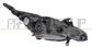 SCHEINWERFER LINKS HIR2-MIT LWR-OHNE MOTOR-SCHWARZ-LED