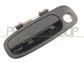 FRONT DOOR HANDLE LEFT-OUTER-SMOOTH-BLACK-WITH KEY HOLE