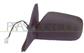 DOOR MIRROR LEFT-ELECTRIC-FOLDABLE-PRIMED-CONVEX-CHROME