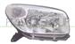 HEADLAMP LEFT H4 ELECTRIC-WITHOUT MOTOR