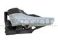 FRONT/REAR DOOR HANDLE LEFT-INNER-WITH CHROME LEVER-BLACK CLOSE BUTTON-BLACK HOUSING