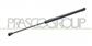 TAILGATE GAS SPRING LEFT - 245 N - L 502,5 mm - S 192,5 mm - Ø 18 mm - Ø 8 mm