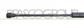 TAILGATE GAS SPRING RIGHT/LEFT - 390 N - L 430 mm - S 170 mm - Ø 18 mm - Ø 8 mm