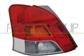 TAIL LAMP RIGHT-WITHOUT BULB HOLDER-WITH AMBER CORNER LAMP