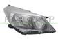 HEADLAMP RIGHT H4 ELECTRIC-WITHOUT MOTOR-CHROME