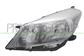HEADLAMP LEFT H4 ELECTRIC-WITH MOTOR-CHROME