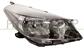 HEADLAMP RIGHT H4 ELECTRIC-WITHOUT MOTOR-DARK CHROME