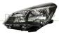 HEADLAMP LEFT H4 ELECTRIC-WITH MOTOR MOD. 5 DOOR-BLACK