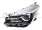 HEADLAMP LEFT HIR2 ELECTRIC-WITHOUT MOTOR-WITH CORNER PROJECTOR-BLACK