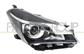HEADLAMP RIGHT HIR2 ELECTRIC-WITHOUT MOTOR-WITH CORNER PROJECTOR-BLACK-LED MOD. 5 DOOR