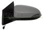 DOOR MIRROR LEFT-ELECTRIC-PRIMED-HEATED-WITH LAMP-CONVEX-7 PINS