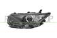 HEADLAMP LEFT HIR-2 ELECTRIC-WITH MOTOR-WITH DAY RUNNING LIGHT-LED-BLACK