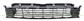 FRONT BUMPER GRILLE-CENTRE-BLACK