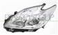 HEADLAMP LEFT H11+HB3 ELECTRIC-WITHOUT MOTOR-CHROME