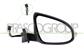RETROVISORE DESTRO-ELETTRICO-CON PRIMER-TERMICO-CHIUDIBILE-CON FANALE-CONVESSO-9 PINS