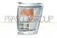 FRONT INDICATOR LEFT-CLEAR-WITH BULB HOLDER-WITH CHROME RIM