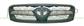 RADIATOR GRILLE-BLACK-WITH CHROME FRAME