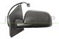 DOOR MIRROR LEFT-ELECTRIC-HEATED-BLACK