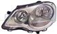 HEADLAMP LEFT H1+H7 ELECTRIC-WITH MOTOR-CHROME