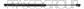 TAILGATE GAS SPRING RIGHT/LEFT - 325 N - L 526 mm - S 220 mm - Ø 18 mm - Ø 8 mm