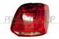 TAIL LAMP RIGHT-WITHOUT BULB HOLDER-RED/CLEAR-BLACK BASE