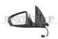 DOOR MIRROR LEFT-CABLE-PRIMED-WITH LAMP-ASPHERICAL-2 PINS