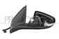 DOOR MIRROR LEFT-ELECTRIC-PRIMED-HEATED-WITH LAMP-ASPHERICAL-6 PINS