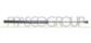 TAILGATE GAS SPRING RIGHT/LEFT - 520 N - L 500 mm - S 215 mm - Ø 18 mm - Ø 8 mm
