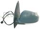 DOOR MIRROR LEFT-ELECTRIC-HEATED-FOLDABLE-PRIMED-WITH LAMP