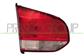 TAIL LAMP LEFT-INNER RED/CLEAR-WITHOUT BULB HOLDER (HELLA TYPE)