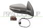 DOOR MIRROR RIGHT-ELECTRIC-HEATED-PRIMED-WITH LAMP-6 PINS
