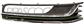 BUMPER GRILLE RIGHT-BLACK-WITH FOG LAMP HOLES-WITH CHROME MOLDING MOD. COMFORTLINE