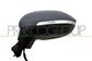 DOOR MIRROR LEFT-ELECTRIC-HEATED-PRIMED-WITH LAMP-WITH BLIS-ASPHERICAL-8 PINS