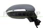 DOOR MIRROR RIGHT-ELECTRIC-PRIMED-HEATED-WITH LAMP-WITH AMBIENT LIGHT-WITH BLIS-CONVEX-9 PINS