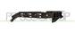 SEITENHALTER LINKS STOSSTANGE HINTEN-AUS KUNSTSTOFF MOD. LIMOUSINE