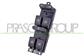 FRONT DOOR LEFT WINDOW REGULATOR PUSH-BOTTON PANEL-BLACK-4 SWITCHES-13 PINS