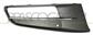 BUMPER GRILLE RIGHT-BLACK-WITH FOG LAMP HOLES-OPEN WITH CHROME PROFILE
