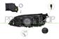 HEADLAMP RIGHT XENON D3S+H7 ELECTRIC-WITH MOTOR-BLACK MOD. GTD