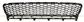FRONT BUMPER GRILLE-CENTRE-BLACK