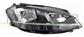 HEADLAMP RIGHT H7+H9 ELECTRIC-WITH MOTOR-WITH DAY RUNNING LIGHT-LED