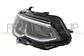 PROIETTORE DESTRO-ELETTRICO-CON MOTORE-NERO-LED-VERSIONE VALEO