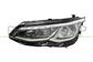 PROIETTORE SINISTRO-ELETTRICO-CON MOTORE-NERO-LED-VERSIONE VALEO