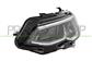 PROIETTORE SINISTRO-ELETTRICO-CON MOTORE-NERO-LED-VERSIONE VALEO