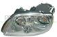 HEADLAMP LEFT H7+H7 ELECTRIC-WITH MOTOR (A.L. TYPE)