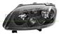 HEADLAMP LEFT H7+H7 ELECTRIC-WITH MOTOR-BLACK